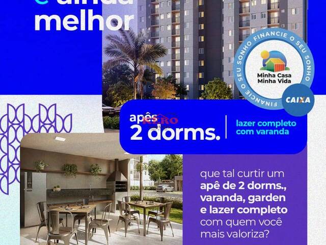#58 - Apartamento para Venda em Hortolândia - SP